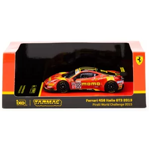 Tarmac Works 1:64 Hobby64 Ferrari 458 Italia GT3 Pirelli World Challenge 2015 H. Cisneros