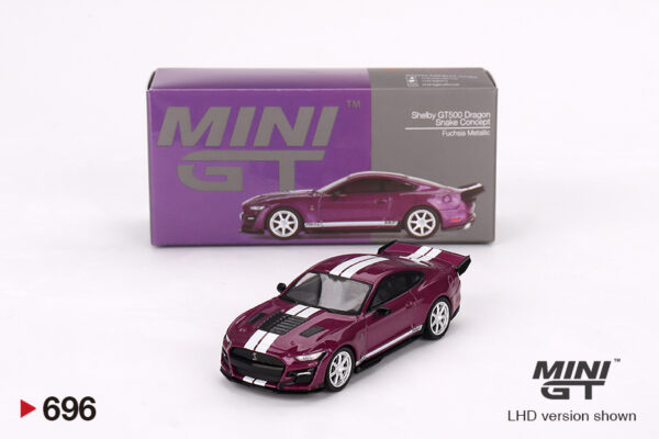 Mini GT 1:64 Shelby GT500 Dragon Snake Concept – Fuchsia Metallic