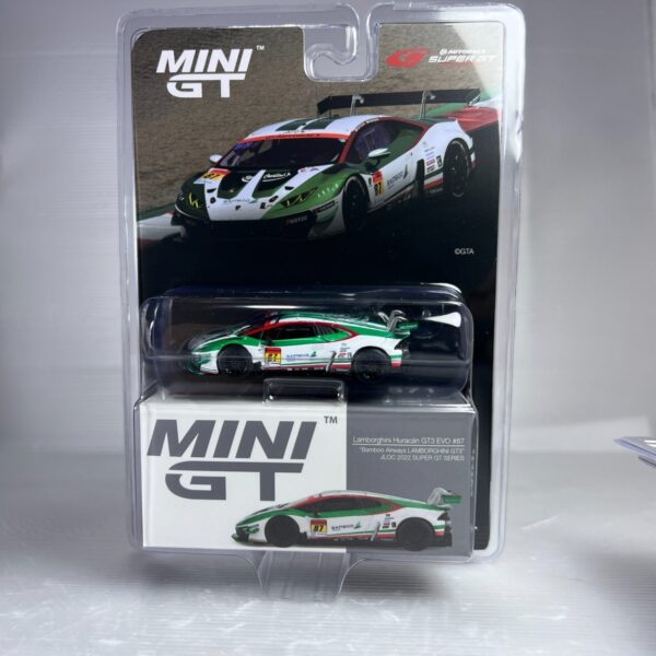 1/64 Lamborghini Huracan GT3 EVO SUPER GT Series 2023 #87 Bamboo Airways Lamborghini GT3 JLOC (Left Hand Drive) Japan Limited