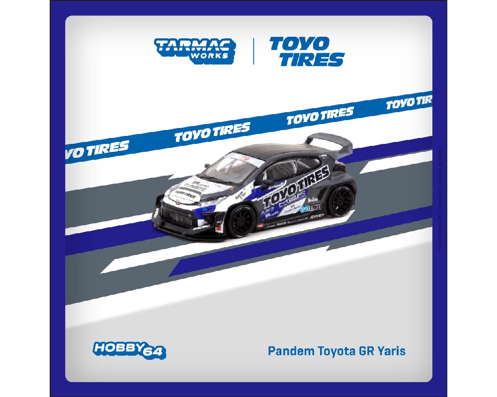 thumbnail image 2 of Tarmac Works 1:64 Pandem Toyota GR Yaris  2 of 6