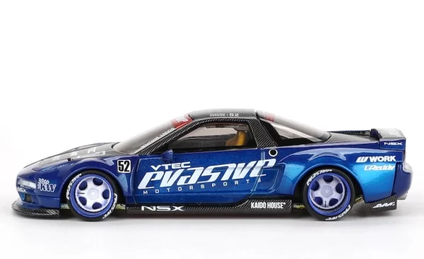 Kaido House 1:64 Honda NSX Evasive V2 Blue - Imagen 4