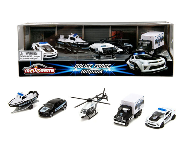 Majorette 1:64 Gift Pack Police Force