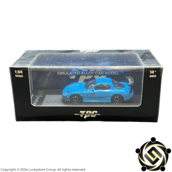 TPC 1:64 Mazda RX-7 RE Azul - Imagen 2