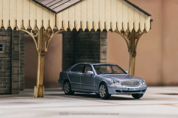 Tarmac Works 1/64 Mercedes-Benz S-Class Horizon Blue Metallic - GLOBAL64 - Imagen 3