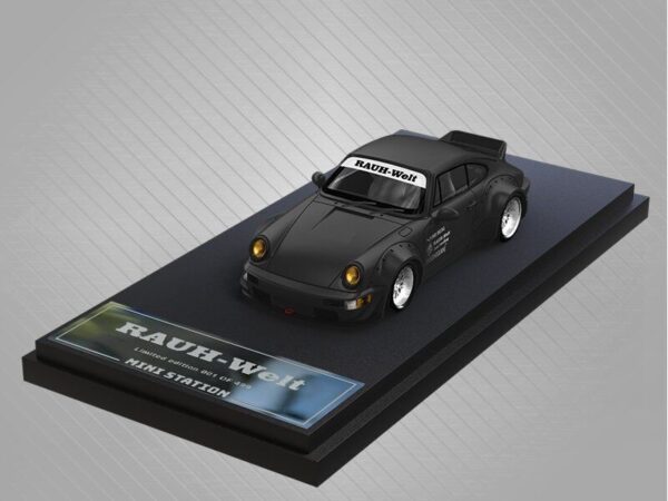 Mini Station 1:64 Porsche RWB 964 Samurai Black