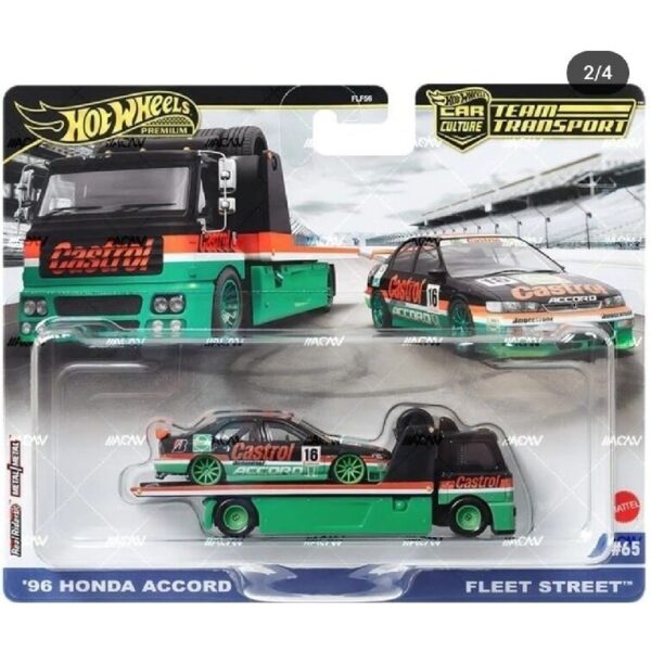 Hot wheels Premium 1:64  Team Transport Castrol