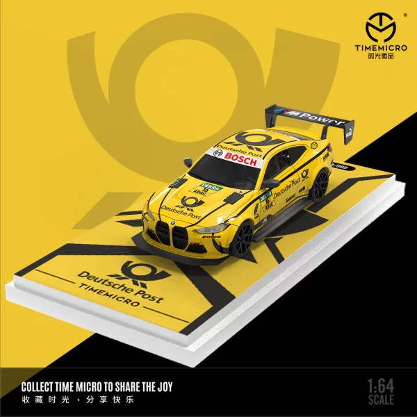 Time Micro 1:64 BMW M4 Deutsche Post Livery