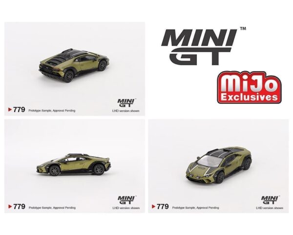 *PREORDEN* Mini GT 1:64 Lamborghini Huracán Sterrato – Verde Gea Matt - Imagen 3