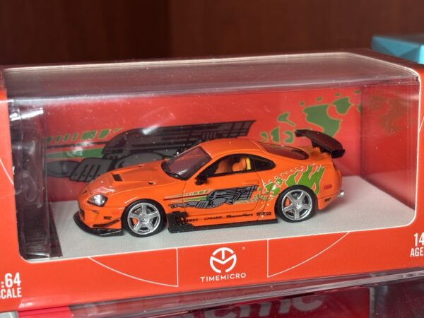 Time Micro 1:64 Toyota Supra FyF + Figura