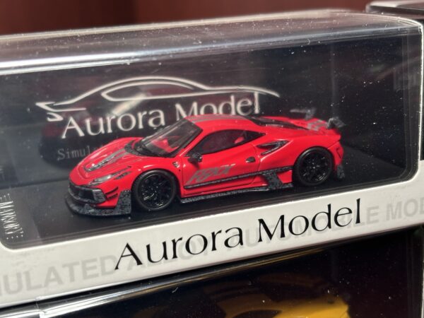 Aurora Model 1:64 F8 Tributo Mansory F8XX Rojo