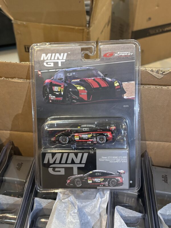 MINI GT #754 1/64 Nissan GT-R NISMO GT3 #360 "RUNUP RIVAUX GT-R" TOMEI SPORTS 2023 SUPER GT SERIES * JAPAN EXCLUSIVE *