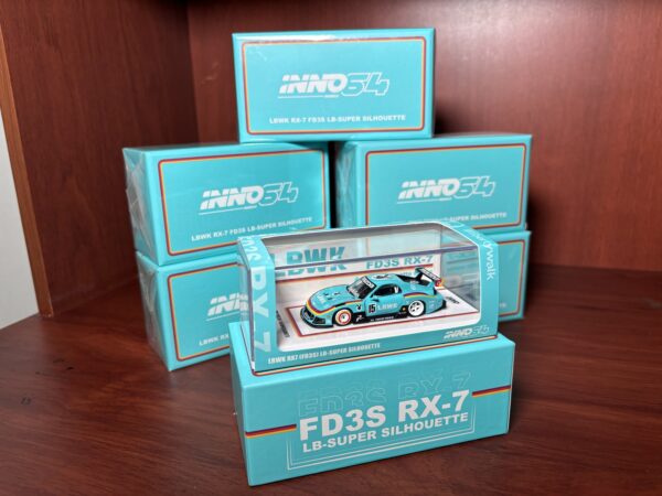 Mazda RX-7 LBWK FD3S Liberty Walk Beijing Hobby Expo Special Edition Inno64 1/64 scale