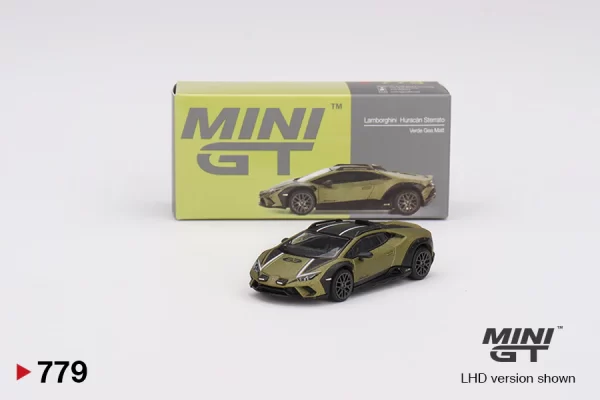 *PREORDEN* Mini GT 1:64 Lamborghini Huracán Sterrato – Verde Gea Matt - Imagen 2