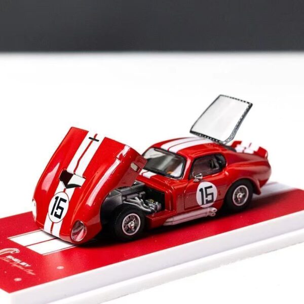 Fine Works 1:64 Ford Shelby Daytona Cobra Rojo