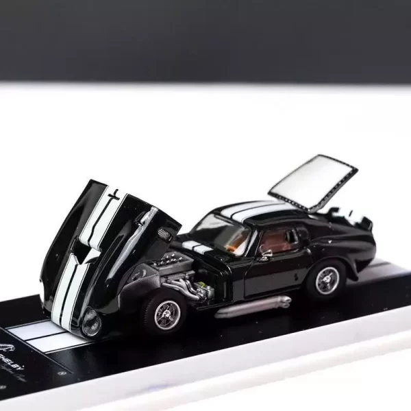 Fine Works 1:64 Ford Shelby Daytona Cobra Negro