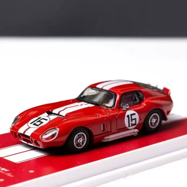 Fine Works 1:64 Ford Shelby Daytona Cobra Rojo - Imagen 2