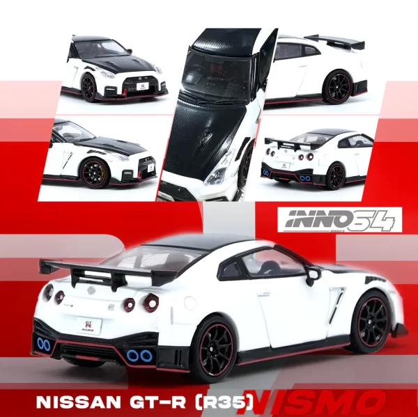 *PREORDEN* INNO64 1/64 NISSAN GT-R (R35) NISMO White