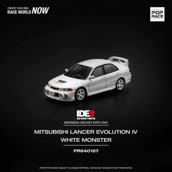 Pop Race 1:64 IDE Mitsubishi Lancer EVO IV - Imagen 4