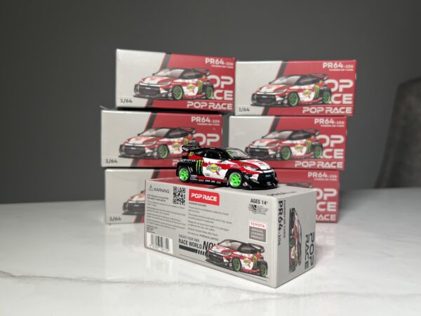 1/64 PANDEM GR YARIS DAIGO SAITO  Diecast Scale Model Car - Imagen 7