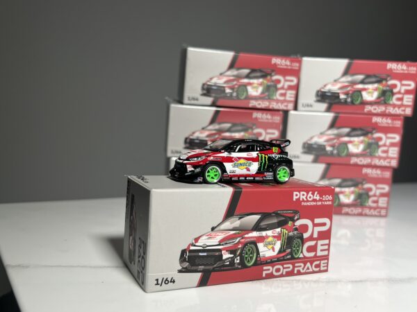 1/64 PANDEM GR YARIS DAIGO SAITO  Diecast Scale Model Car - Imagen 6