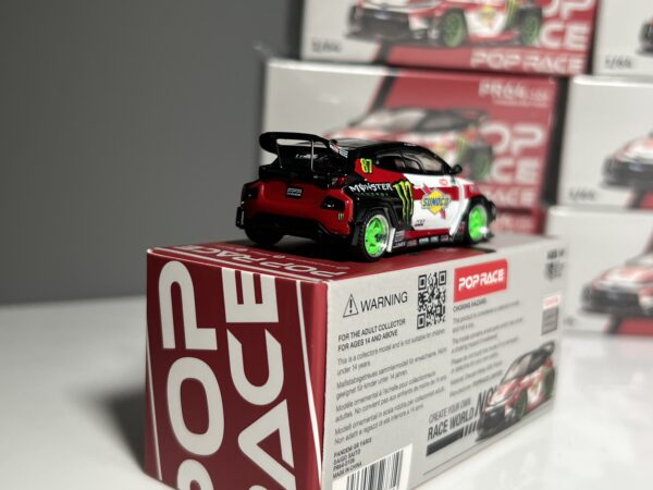 1/64 PANDEM GR YARIS DAIGO SAITO  Diecast Scale Model Car - Imagen 5