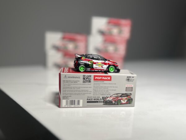1/64 PANDEM GR YARIS DAIGO SAITO  Diecast Scale Model Car - Imagen 4
