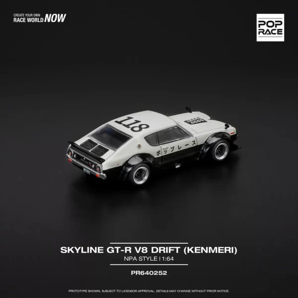 *PREORDEN* POPRACE 1/64 PANDEM DATSUN 620 - MOONEYES - Imagen 2