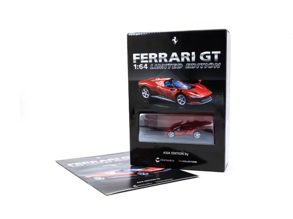 CENTAURIA x IXO COLLECTIONS FERRARI GT 1:64 Magazine ASIA EDITION - FERRARI DAYTONA SP3 2021 (English Version) - Imagen 8