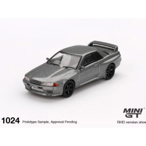 *PREORDEN* Mini GT 1:64 Nissan Skyline GT-R (NISMO BNR32 CRS Version) – Dark Metal Gray