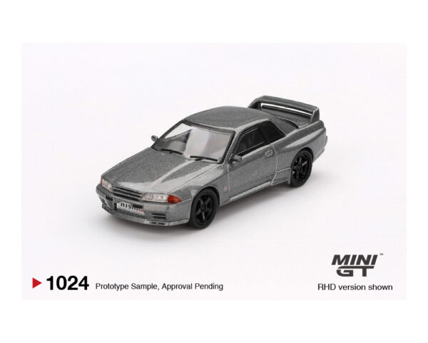 *PREORDEN* Mini GT 1:64 Nissan Skyline GT-R (NISMO BNR32 CRS Version) – Dark Metal Gray