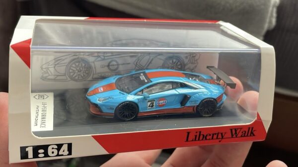 JEC 1:64 LB Works Lamborghini LP700 Aventador Gulf