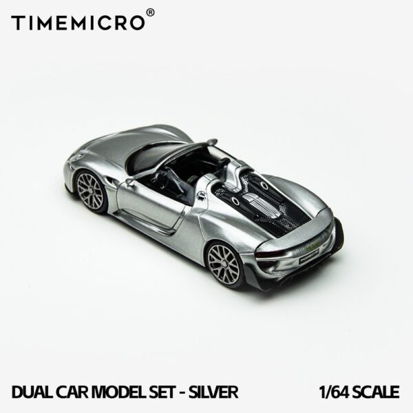 *PREORDEN* Porsche 918 + Porsche Carrera GT Color matching Silver - Imagen 5