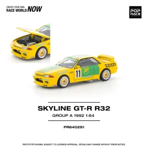 *PREORDEN* POPRACE 1/64 GT-R R32 GROUP A 1992