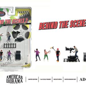 *PREORDEN* American Diorama 1:64 Figure set - Behind the Scenes 2