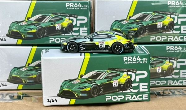 Pop Race 1/64 Aston Martin Vantage GT3 - N21 2022 24H Nürburgring