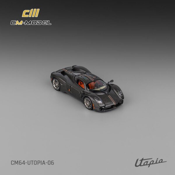 *PREORDEN* CM MODEL 1/64 Pagani Utopia Fullcarbon with red line - Imagen 2