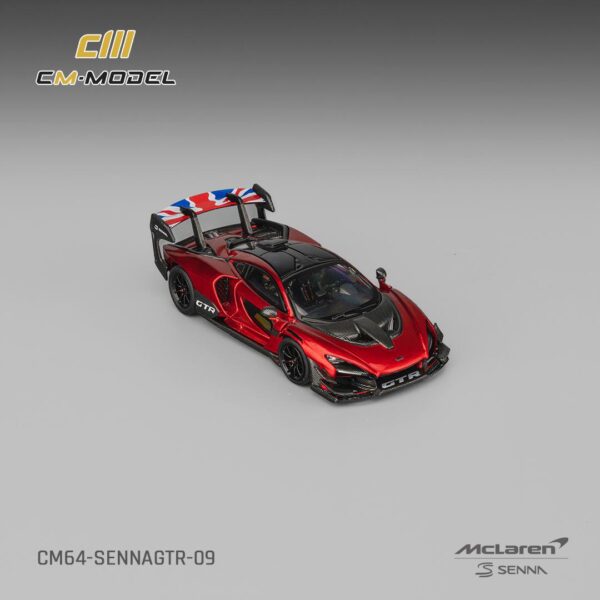 *PREORDEN* CM MODEL 1/64 Mclaren Senna GTR Metallic Red CM64-SennaGTR-09 - Imagen 2