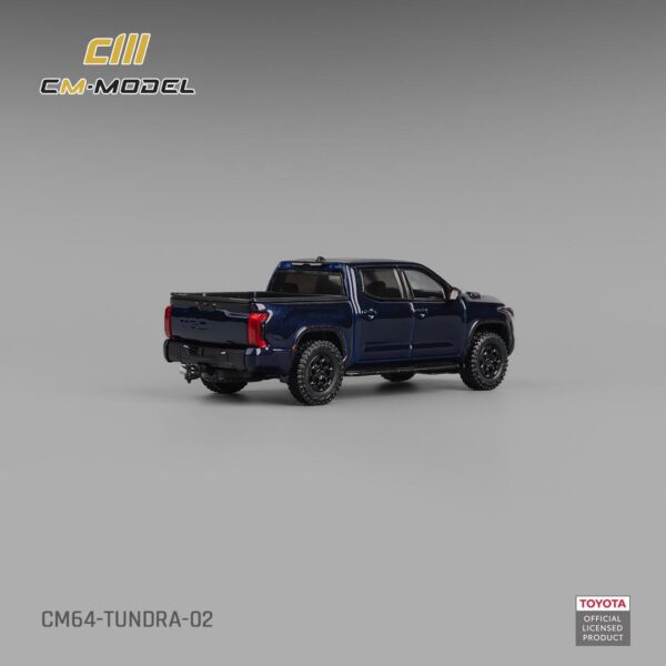 *PREORDEN* CM MODEL 1/64 Toyota Tundar Metallic blue - Imagen 3
