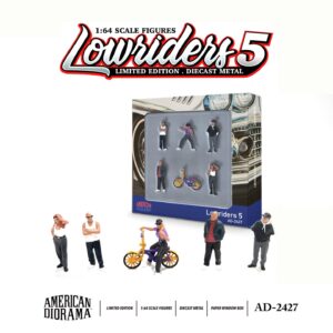 *PREORDEN* American Diorama 1:64 Figures set - Lowriders 5