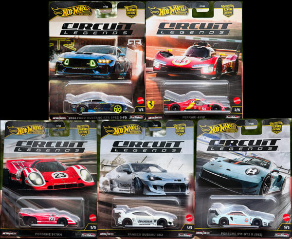 *PREORDEN* Hot Wheels 1:64 Car Culture 2025 K Case – HW Circuit Legends