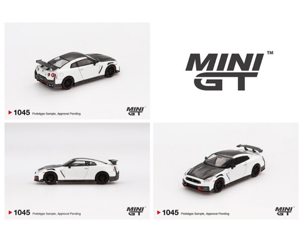 *PREORDEN* Mini GT 1:64 Nissan GT-R Nismo 2024 – Brilliant White Pearl