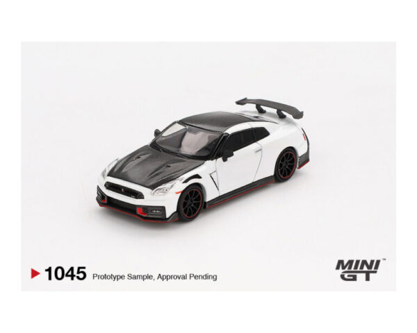 *PREORDEN* Mini GT 1:64 Nissan GT-R Nismo 2024 – Brilliant White Pearl - Imagen 2