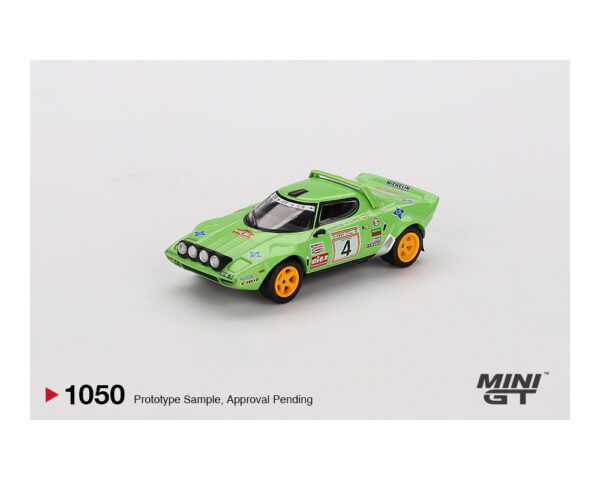 *PREORDEN* Mini GT 1:64 Lancia Stratos HF #4 1979 Spanish Rally Champion - Imagen 2