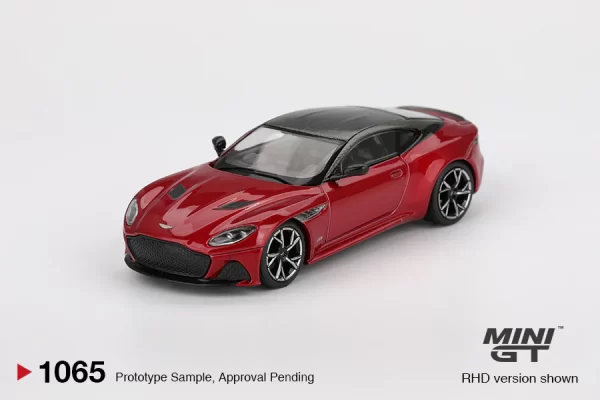*PREORDEN* MINI GT 1:64 Aston Martin DBS Hyper Red