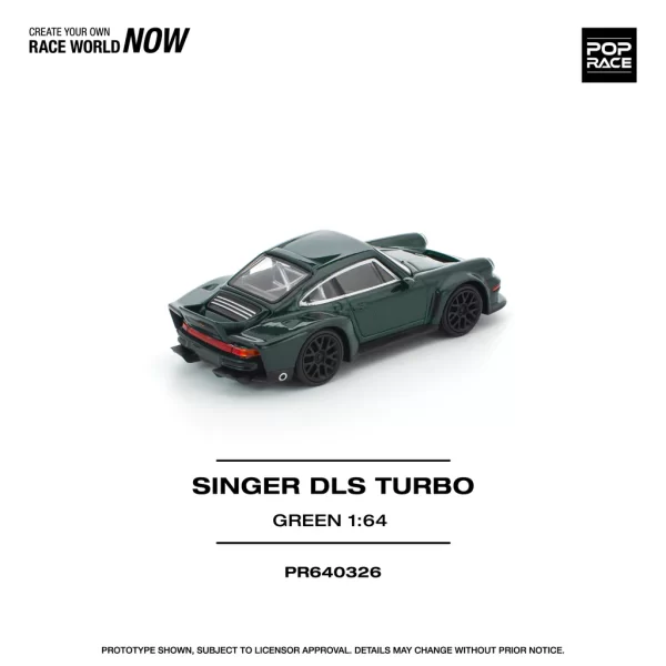 *PREORDEN* POPRACE 1/64 SINGER DLS TURBO (ROAD) GREEN - Imagen 2