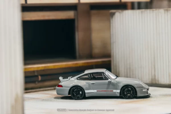 Tarmac Works 1/64 993 Remastered By Gunther Werks Grey - ROAD64 - Imagen 2