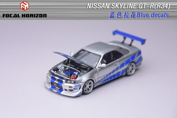 *PREORDEN* Focal Horizon 1:64 Nissan Skyline GT-R R34 F&F
