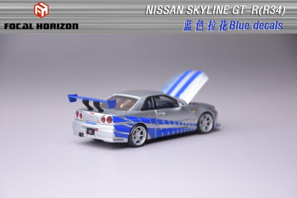 *PREORDEN* Focal Horizon 1:64 Nissan Skyline GT-R R34 F&F - Imagen 3