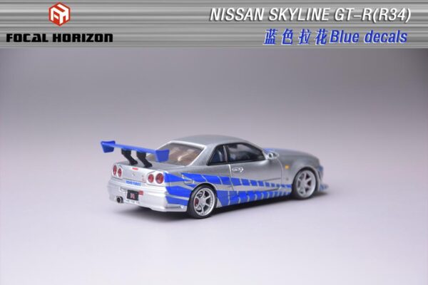 *PREORDEN* Focal Horizon 1:64 Nissan Skyline GT-R R34 F&F - Imagen 5