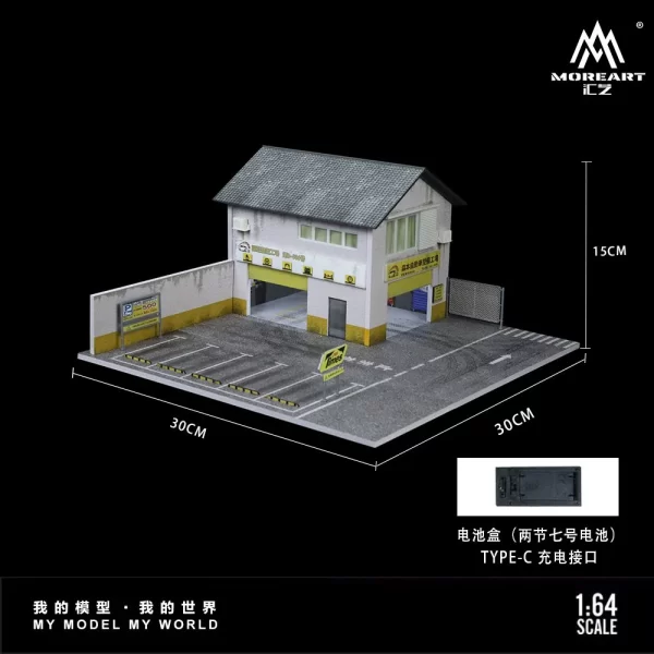 Moreart 1:64 Morimoto Factory Scene Model - Imagen 2